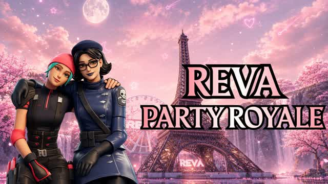 REVA PARTY ROYALE — Fortnite Creative map cover art