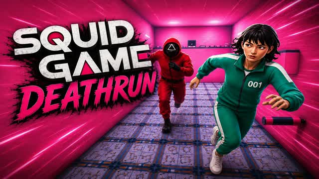 Deathrun Squid Game 20 levels 🐉🎈 — Fortnite Creative map