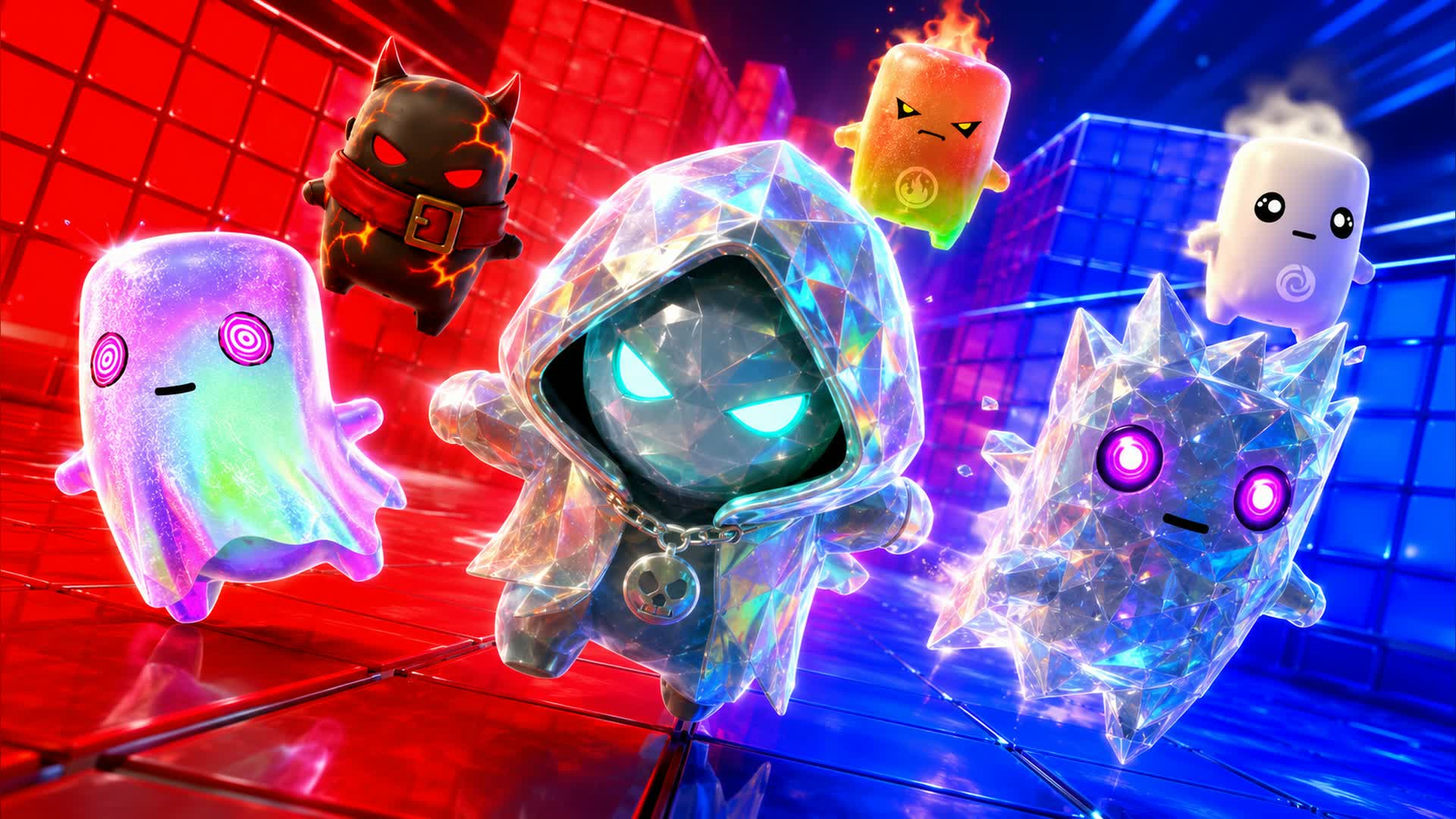 RED VS BLUE ARC RUSH 🔴🔵 — Fortnite Creative map