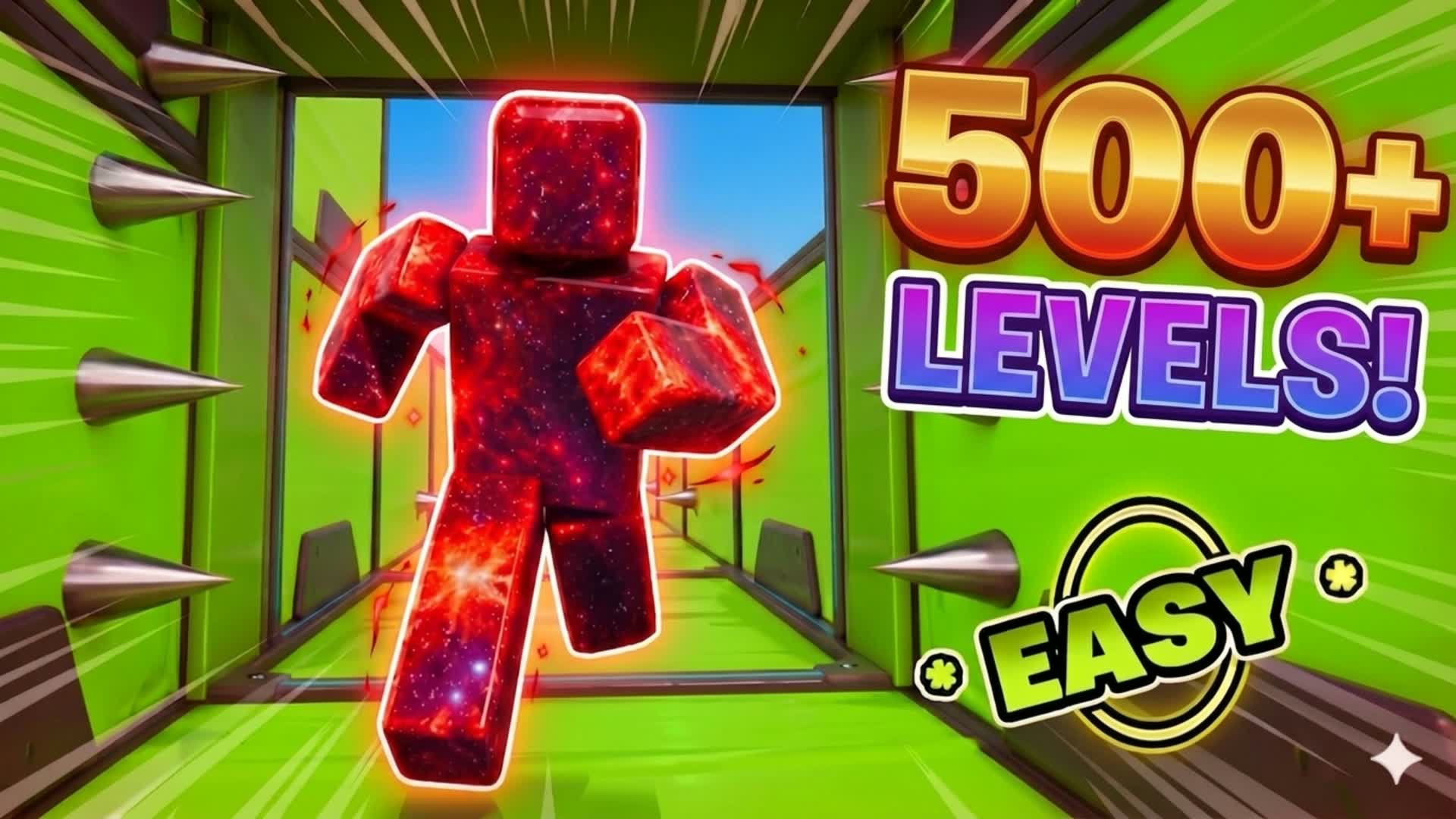 500+ Deathrun Ultra Parkour👑 — Fortnite Creative map
