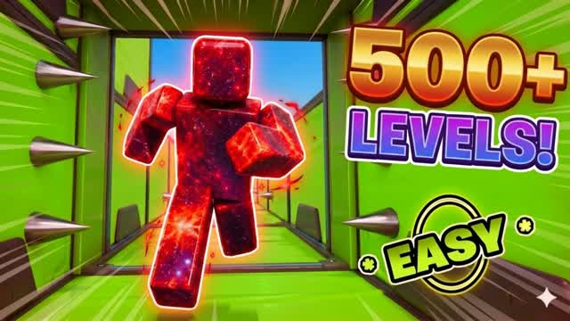 500+ Deathrun Ultra Parkour👑 — Fortnite Creative map