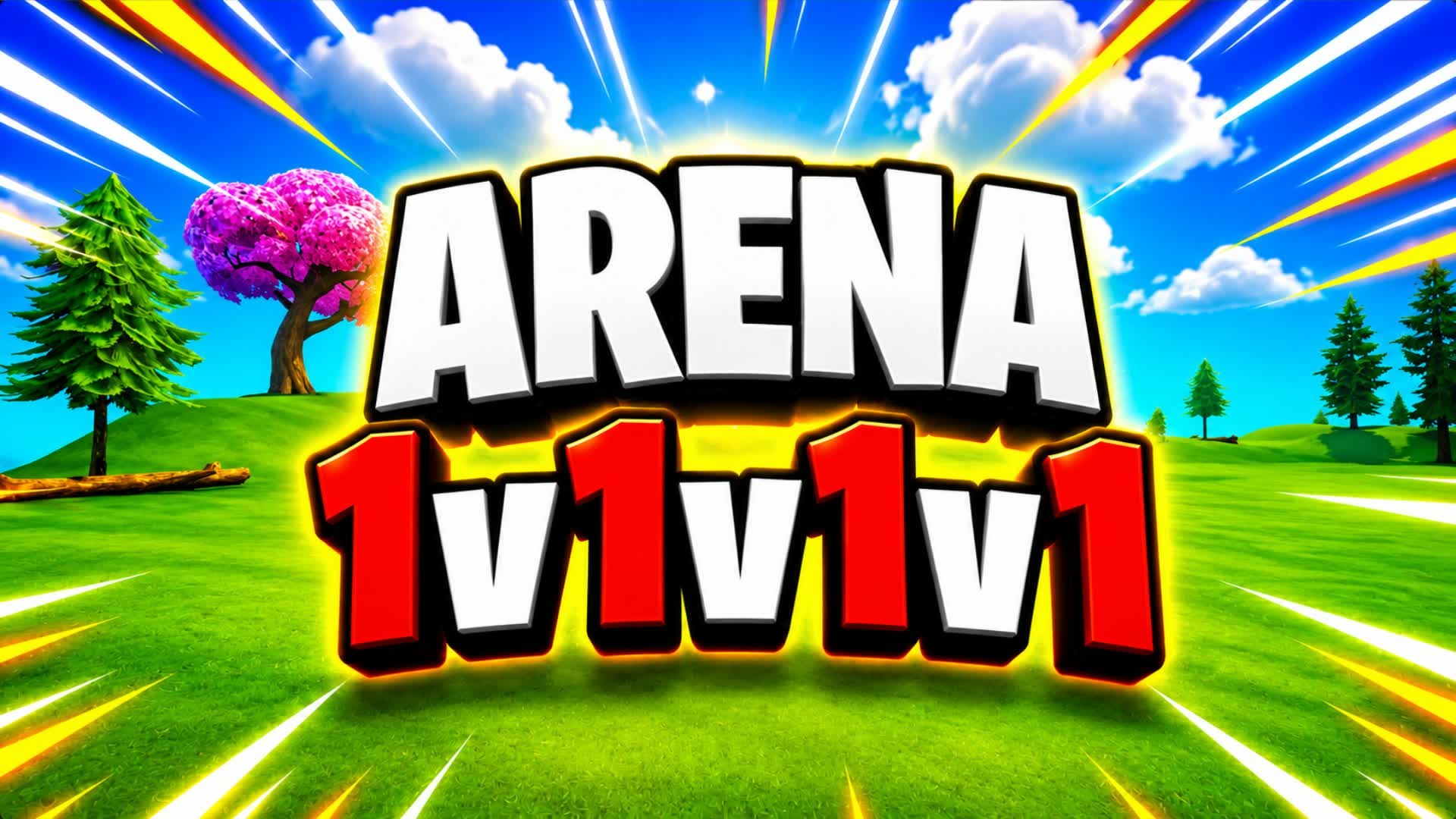 🎲 ARENA MINIGAMES 1v1v1v1 🥇 — Fortnite Creative map