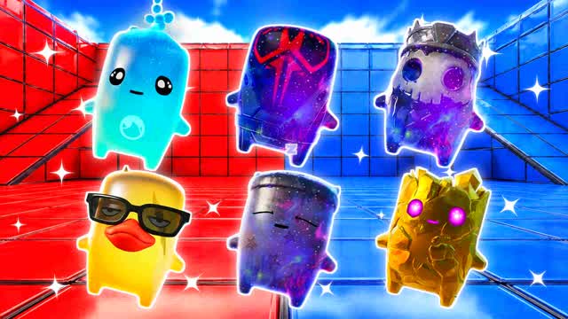 BLUE VS RED FAST SIGHTS 🔵🔴 — Fortnite Creative map cover art