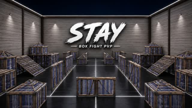 STAY BOX FIGHT — Fortnite Creative map cover art