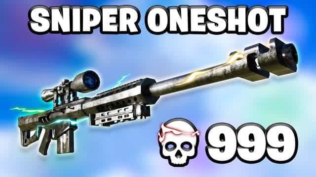 🎯 SNIPER ONE SHOT [999] — Fortnite Creative map cover art