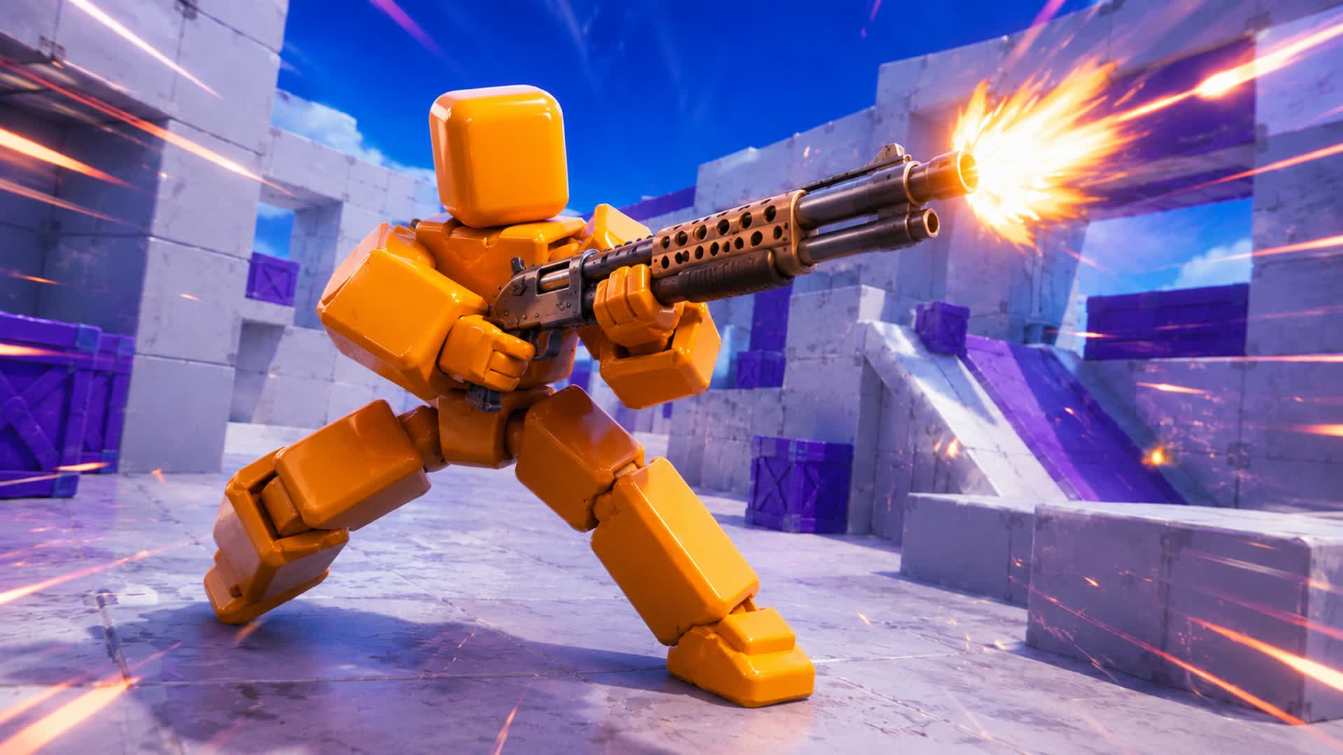 RED VS BLUE 🔴🔵KARBEL — Fortnite Creative map