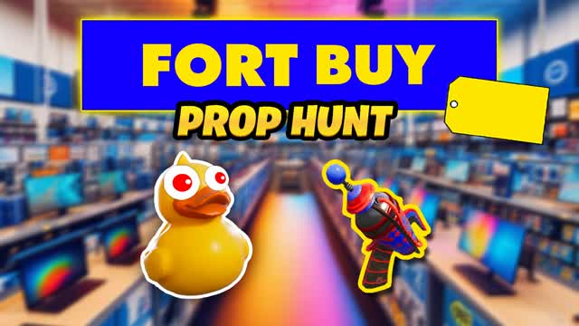 FORTBUY PROP HUNT 💻 — Fortnite Creative map