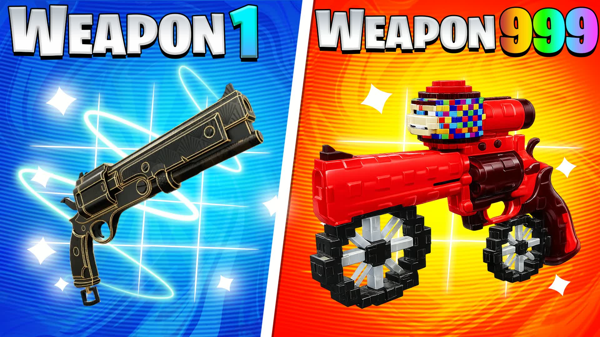 OVERPOWERED GUN GAME 💥🔫ONE SHOT 🎯 — Fortnite Creative map