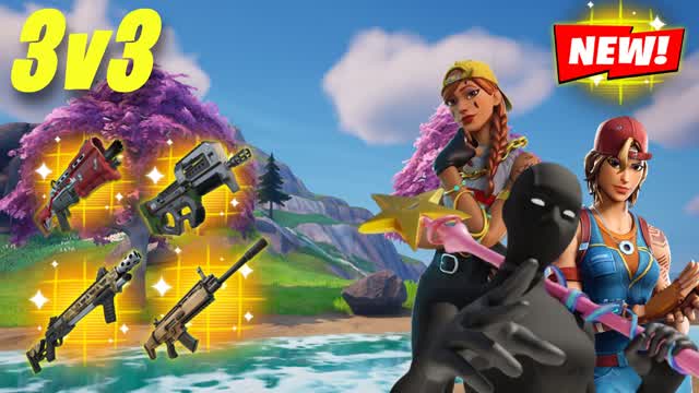 3V3 Realistic RichardGod — Fortnite Creative map
