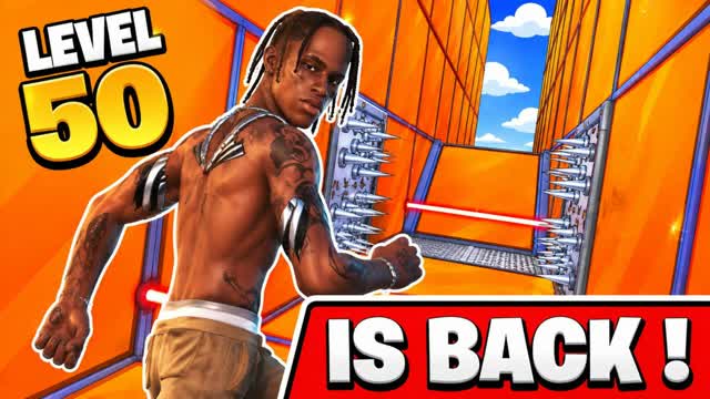 باركور 50 مرحلة  PARKOUR — Fortnite Creative map cover art