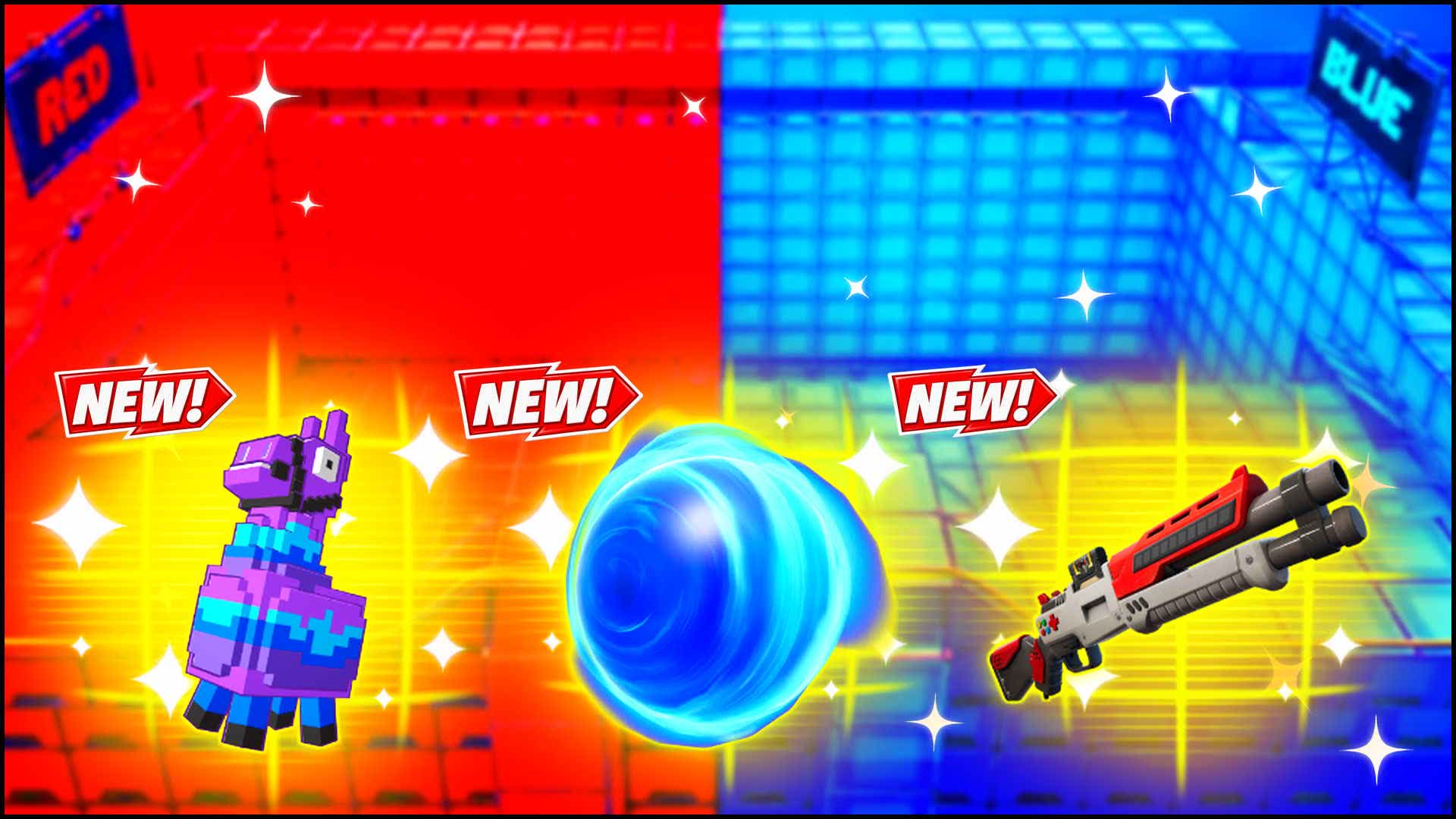RED VS BLUE PRESSURE CRAFT 🔴🔵 — Fortnite Creative map