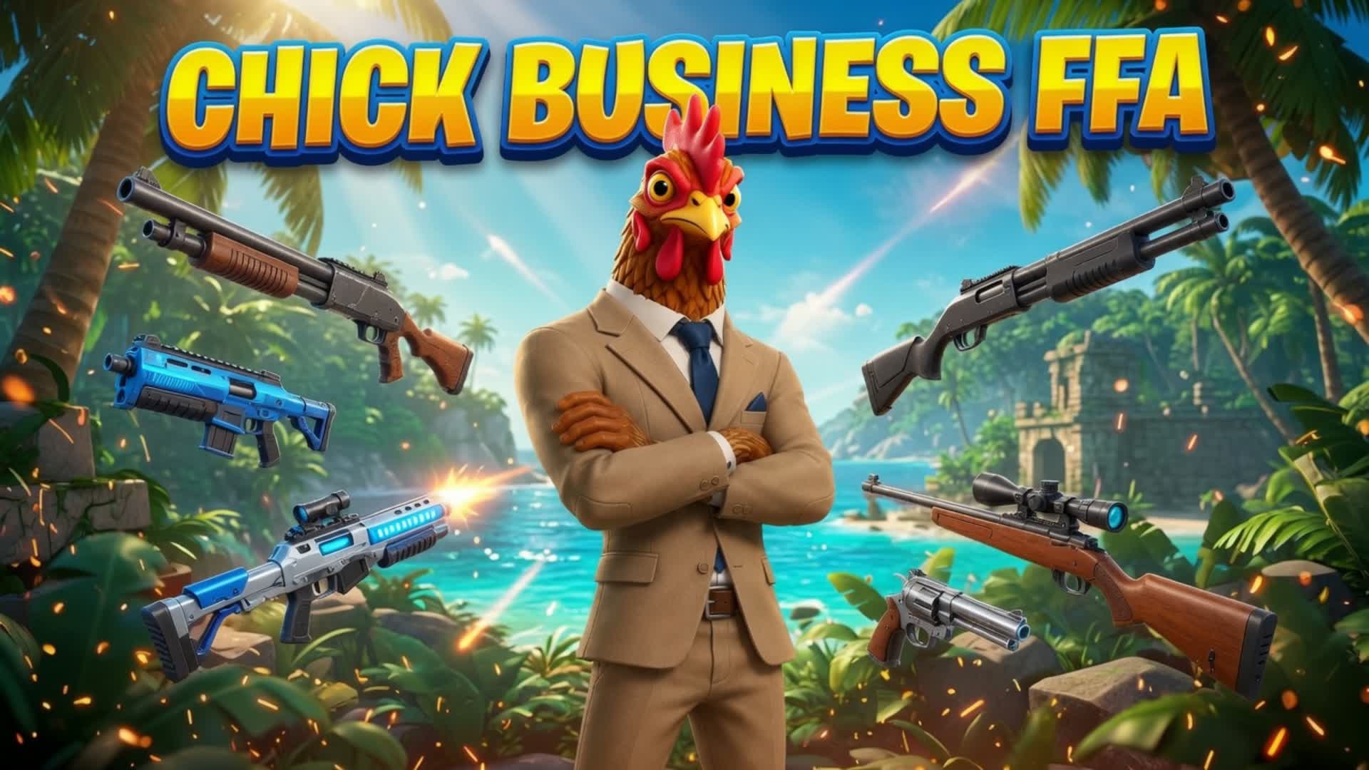 Chick Business FFA 😂💥 (early access) — Fortnite Creative map