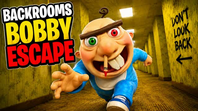 🚧 BACKROOMS BOBBY ESCAPE 🚧 — Fortnite Creative map