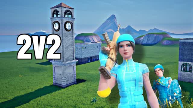 سكرمز 2v2 — Fortnite Creative map