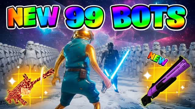 99 BOTS ROYALE SOLDIER STAR WARS 🎵🎵 — Fortnite Creative map
