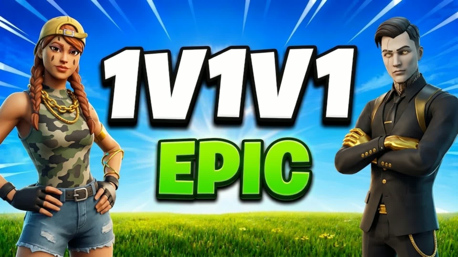 1V1V1 EPIC FFA — Fortnite Creative map