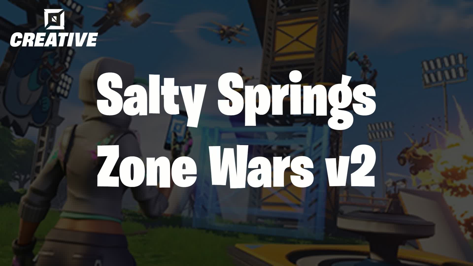 [1.0] Salty Springs Zone Wars v2 — Fortnite Creative map