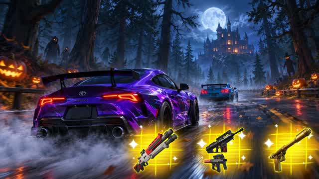 Halloween - Drive Game — Fortnite Creative map