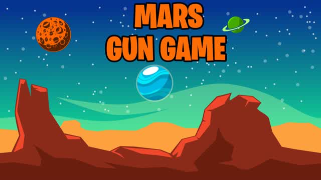 🚀MARS GUN GAME🚀 — Fortnite Creative map
