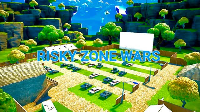 RISKY ZONE WARS - OG — Fortnite Creative map cover art