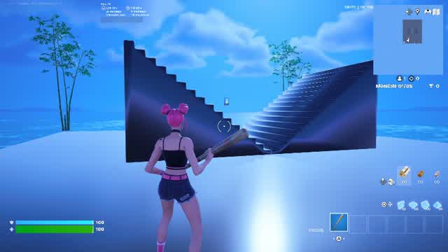 1v1 build-fight fliks — Fortnite Creative map cover art