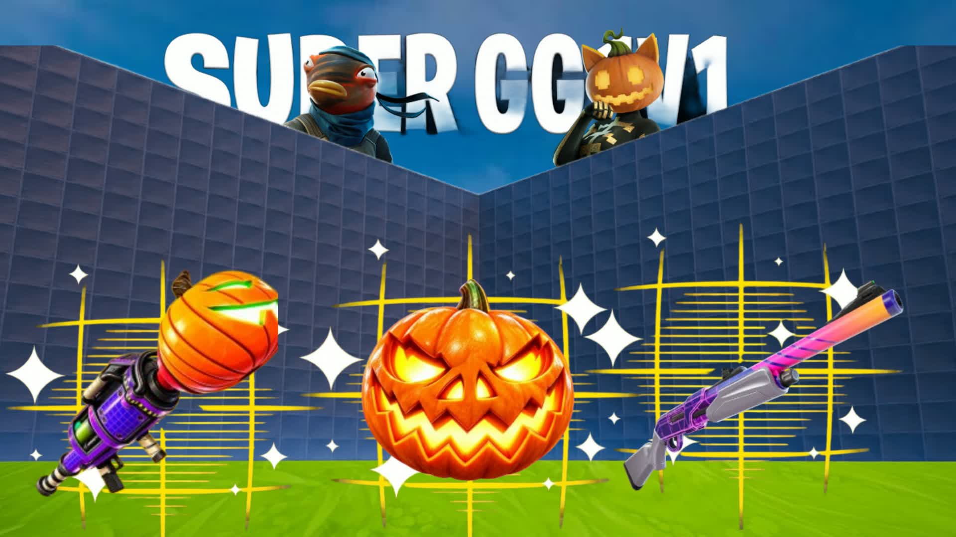 SUPER GG 1V1 — Fortnite Creative map