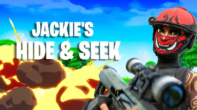 Jackie's Hide And Seek — Fortnite Creative map cover art