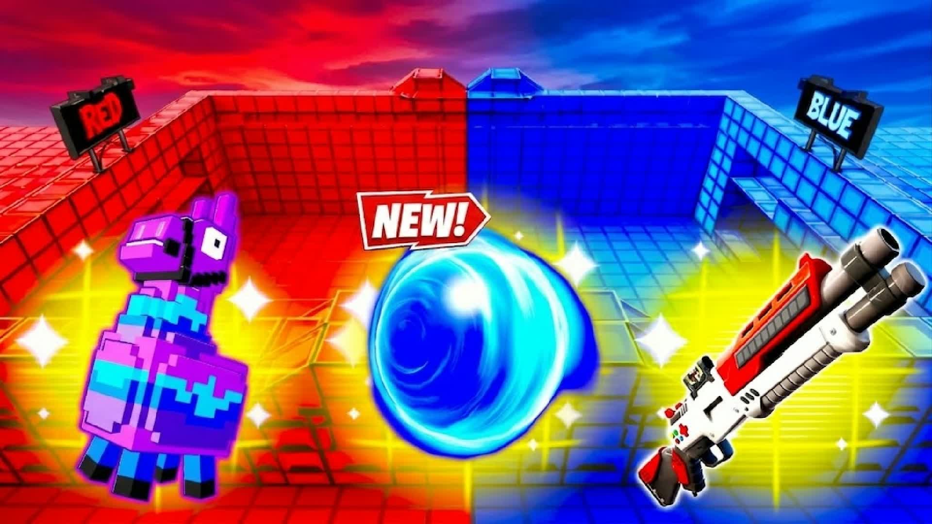 NEW FIGHTING RED VS BLUE🔴🔵 67 — Fortnite Creative map