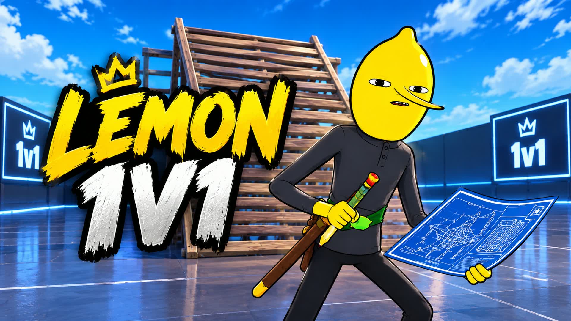 LEMON 1V1 — Fortnite Creative map