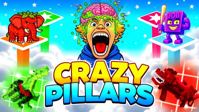 CRAZY PILLARS BRAINROT 🌀 — Fortnite Creative map