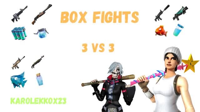 💎3vs3 BOX FIGHT💎📦 — Fortnite Creative map