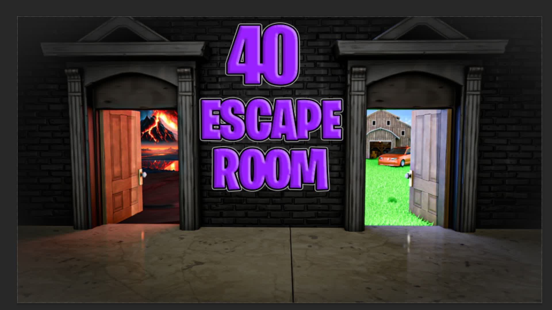 DUO ESCAPE GAME 40 LEVELS — Fortnite Creative map
