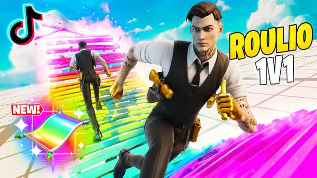 ROULIO 1V1 BUILDFIGHTS (200 PUMPS) — Fortnite Creative map