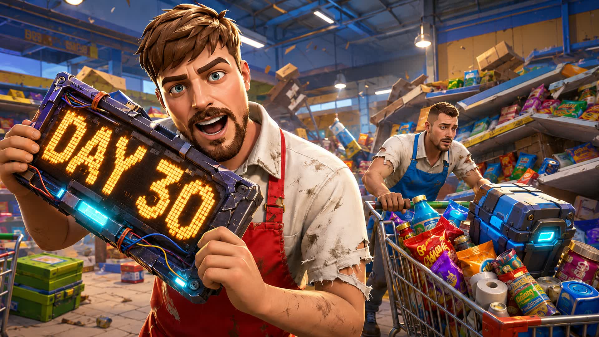 Last To Leave Grocery Store, Wins 250K🛒 — Fortnite Creative map