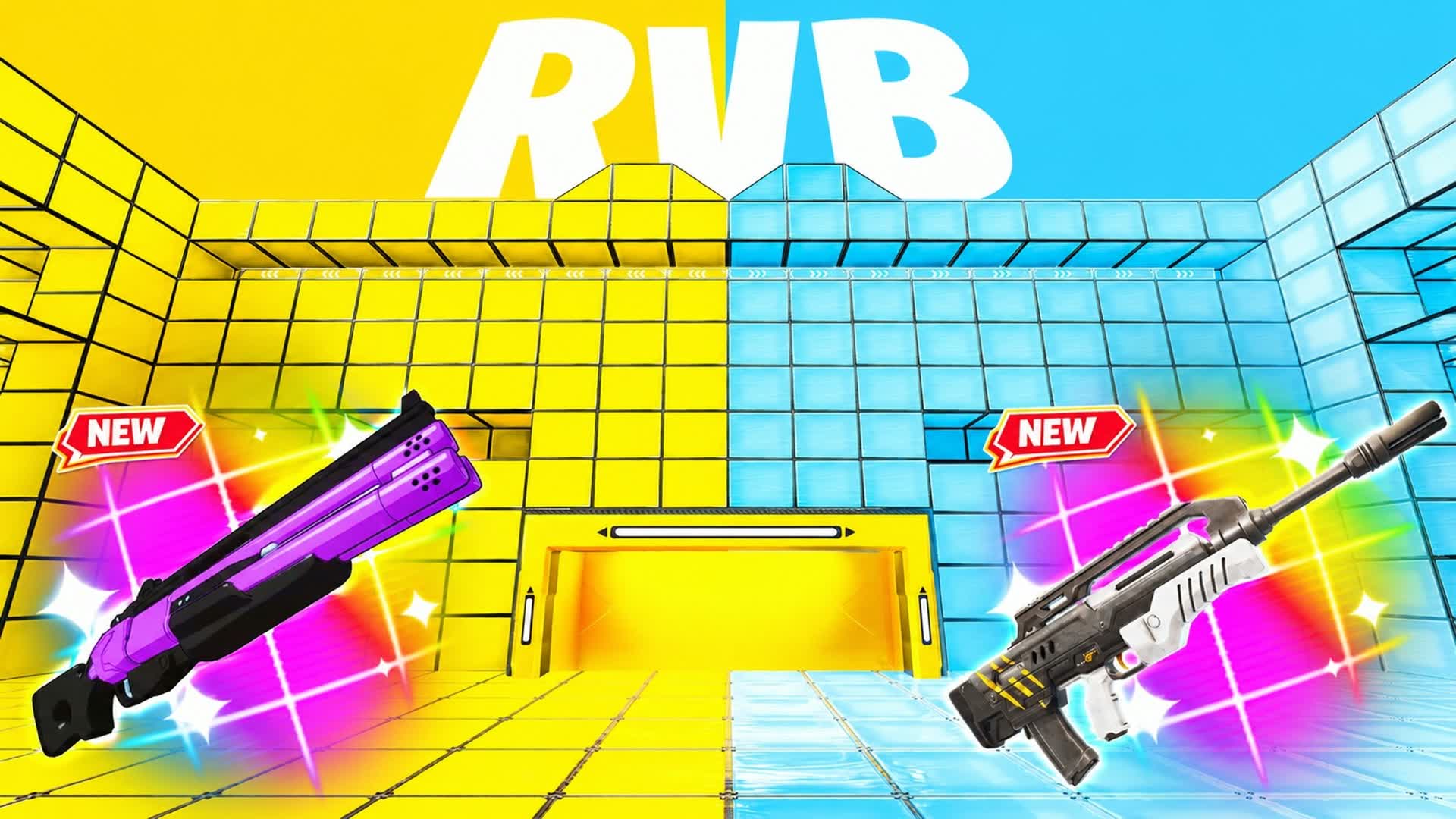 RVB RED VS BLUE FREE FOR ALL 🔵🔴 — Fortnite Creative map