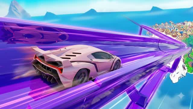 CAR GAME 🕹️ PRO SUPER RAMP🔥 — Fortnite Creative map cover art