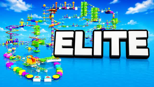 elite parkour — Fortnite Creative map cover art