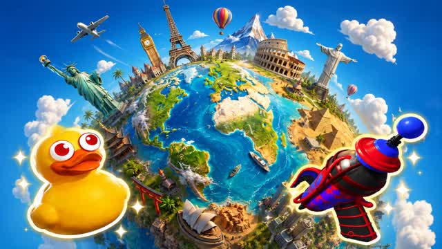 World Prop Hunt — Fortnite Creative map