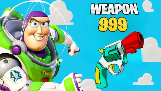 😎TOY STORY  GUN GAME 🔫 — Fortnite Creative map cover art