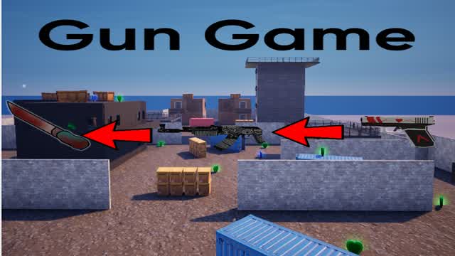 Gun Game Free For All — Fortnite Creative map cover art