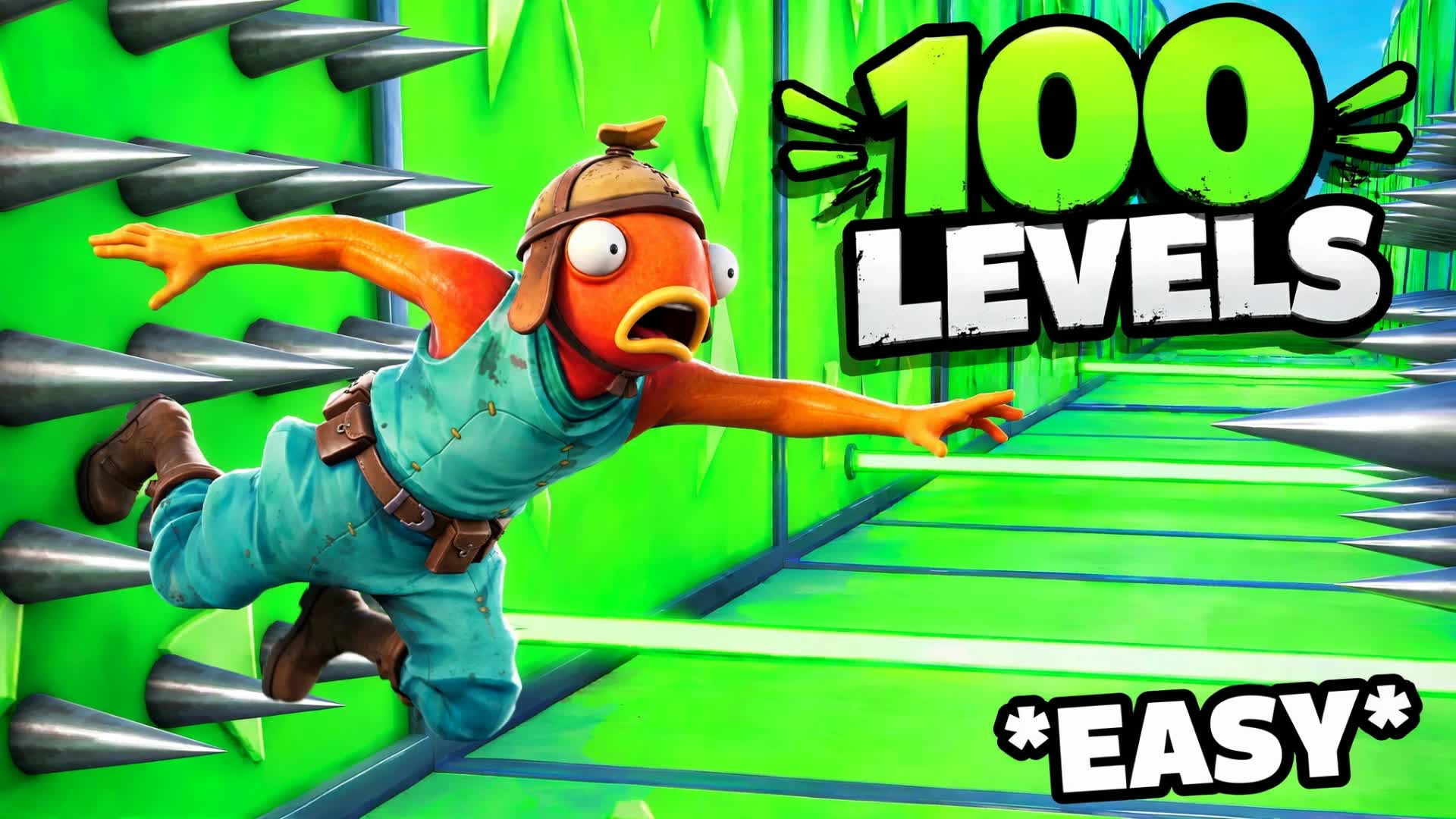 DEATHRUN 100 Levels — Fortnite Creative map