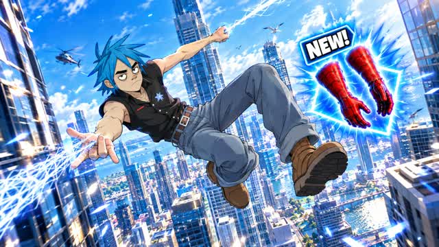 🎯SUPER SPIDER CITY GUNGAME!!😎 — Fortnite Creative map cover art