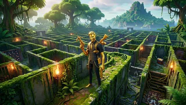 LABERINTO INPOSIBLE — Fortnite Creative map cover art
