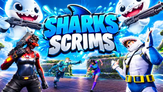 SHARKS SCRIMS β Fortnite Creative map
