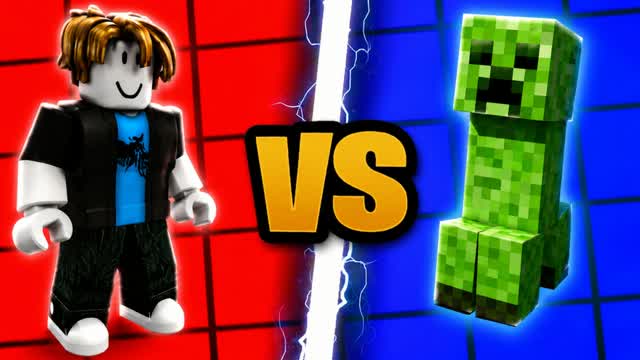 SUPER RED VS BLUE CRAZY — Fortnite Creative map cover art