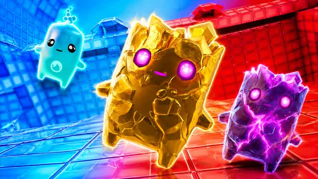 BLUE VS RED IMPULSE GRID 🔵🔴 — Fortnite Creative map cover art