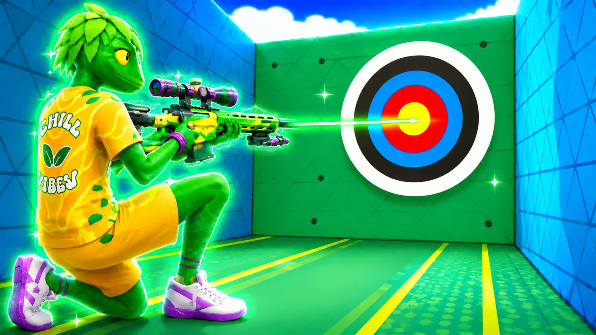 🤔HMM LOLLIPOP🪨BLOCK TRICKSHOT PARKOUR — Fortnite Creative map