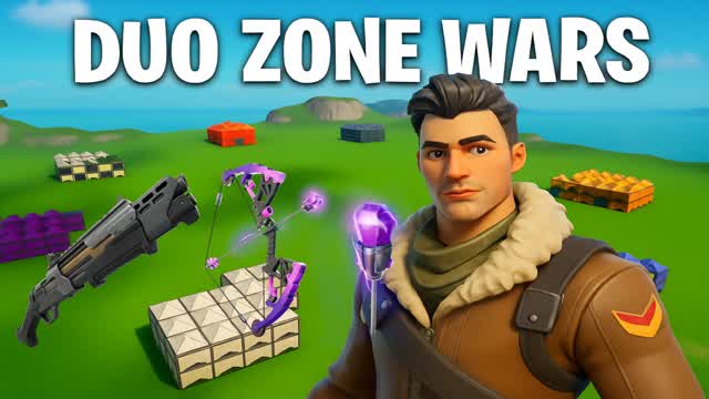 Practice Duo Zone Wars — Fortnite Creative map cover art