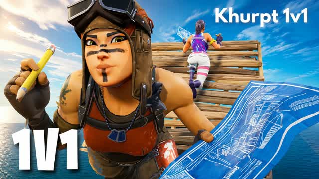 Khurpt 1v1 Build Fights (200 Pumps) — Fortnite Creative map cover art