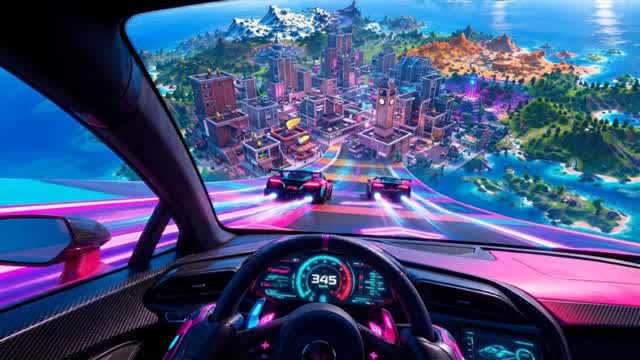 SUPER CAR GAME - RAMP — Fortnite Creative map